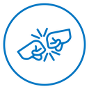 Fist bump icon