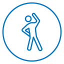 Fitness exercise 2 icon