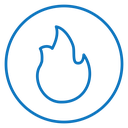 Flame icon