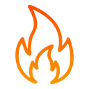 Flame set icon