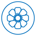 Flax flower icon