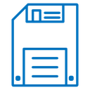 Floppy disk (2) icon