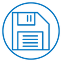 Floppy disk 2 icon