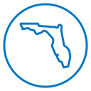 Florida map icon