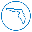 Florida map icon