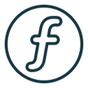 Florin sign icon