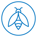 Fly insect icon