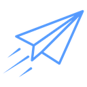 Flying Paper Plane icon