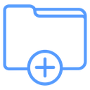 Folder Plus Circle icon