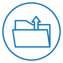 Folder upload icon