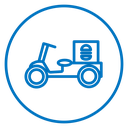 Food home delivery icon