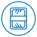 Food tray icon