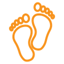 Footprints icon