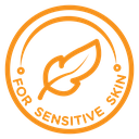 For sensitive skin icon