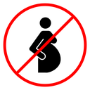 Forbidden pregnant icon