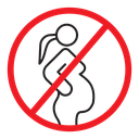 Forbidden pregnant icon