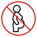 Forbidden pregnant icon