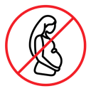 Forbidden pregnant icon