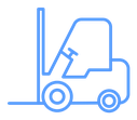 Forklift Color Outline icon