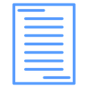 Format Text Document icon