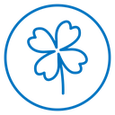 Four Leaf Clover Color Outline icon