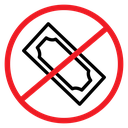 Free of charge icon
