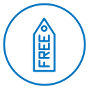 Free tag icon