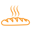 Fresh bread icon