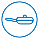 Frying pan icon
