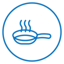 Frying pan icon