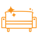 Furniture dry cleaning icon