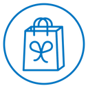 Gift bag icon