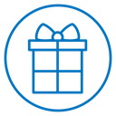 Gift box icon