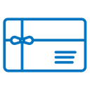 Gift card icon