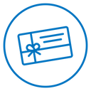 Gift voucher icon