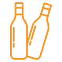 Glass bottle icon