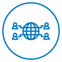 Global network icon