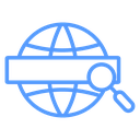 Global Search Bar Color Outline icon