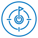 Goal setting icon