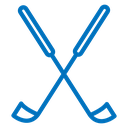 Golf club 2 icon