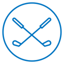 Golf club icon