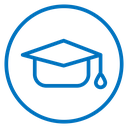 Graduation cap 2 icon