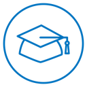 Graduation cap icon