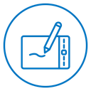 Graphic tablet 2 icon