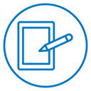 Graphic tablet icon