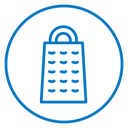 Grater icon