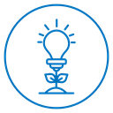 Green eco energy icon