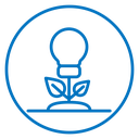 Green eco energy icon
