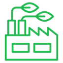 Green Factory Leaf Chimneys icon