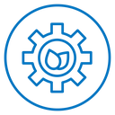 Green technology icon